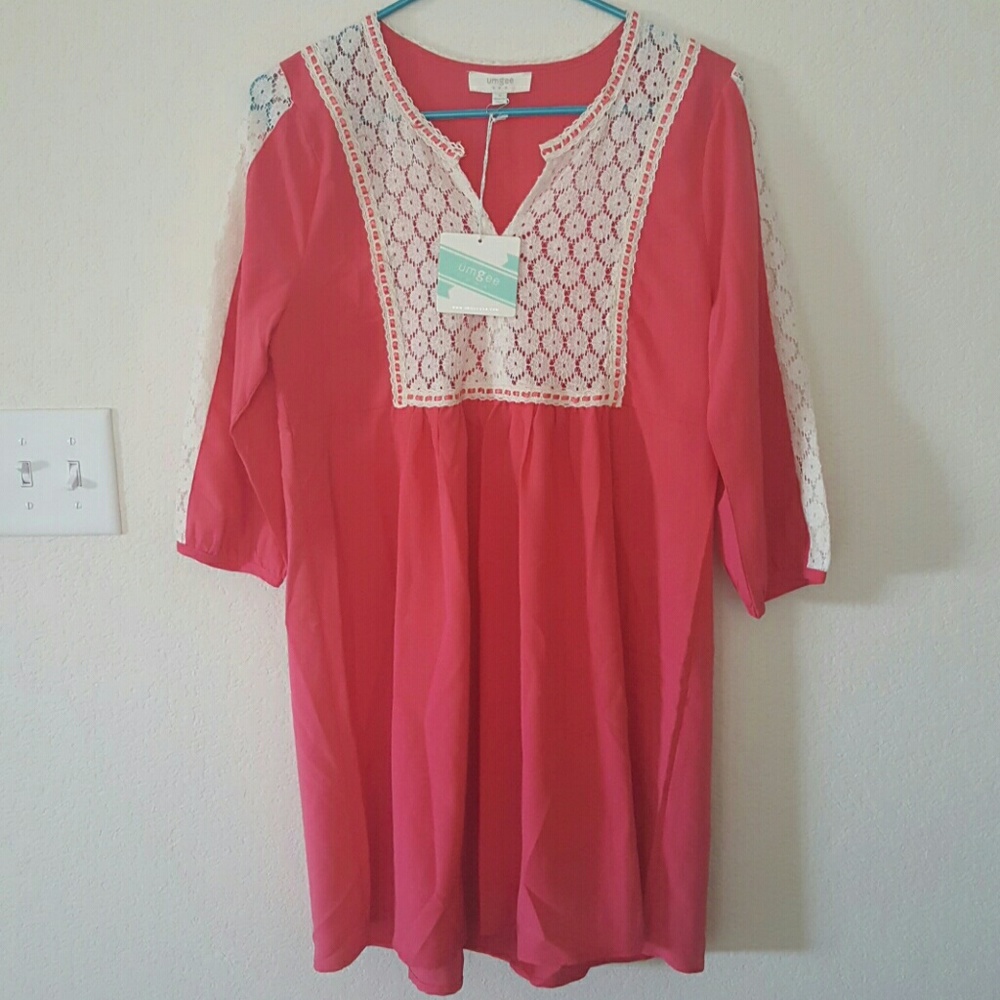Lightweight pink dress