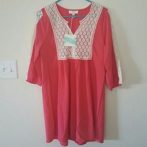 Lightweight pink dress