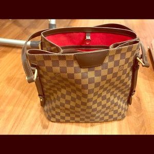 LOUIS VUITTON CABAS RIVINGTON DAMIER EBENE TOTE