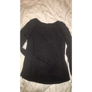 Lulu Lemon Black workout top