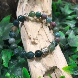 Woman's Agate Stone Bracelet
