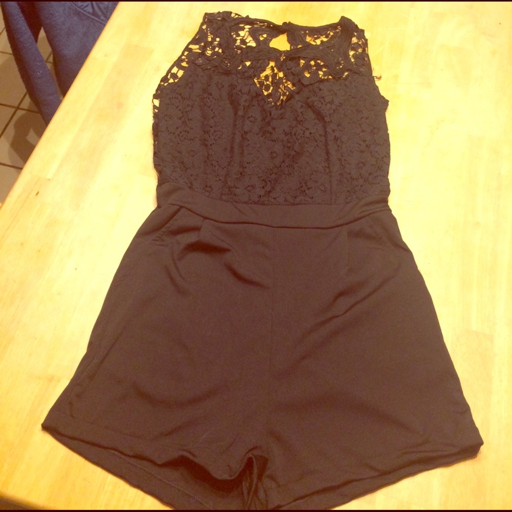 Black romper