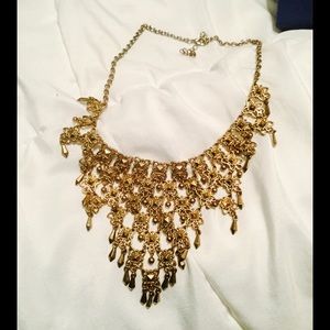 Gold Statement Necklace