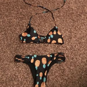 Pineapple swimwear