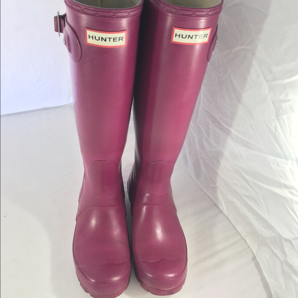Hunter rain boots