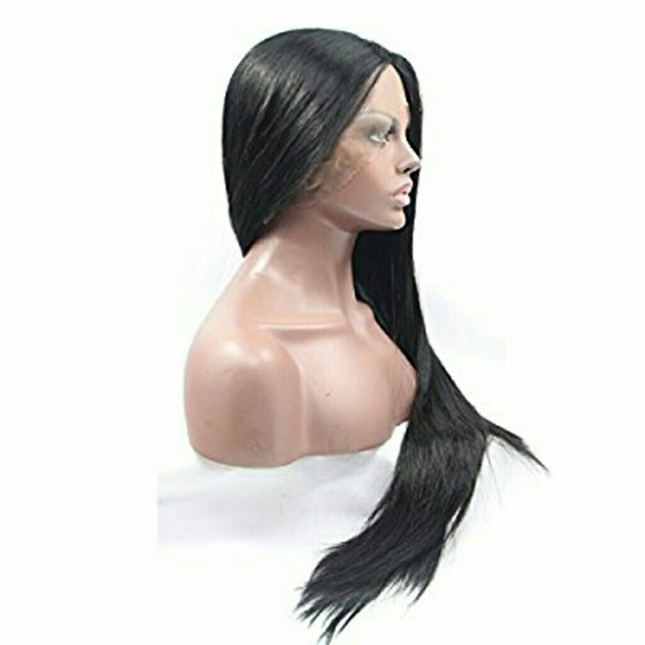 Black Full Head Clip In Extension main image 4