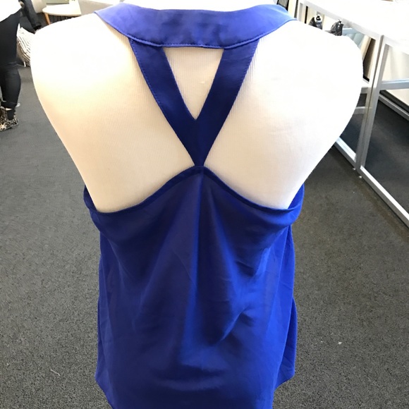 Blue ruffle top - Picture 2 of 3