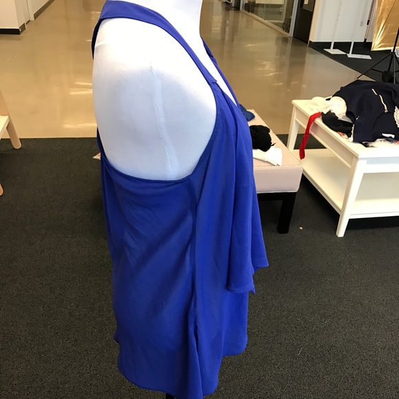 Blue ruffle top - Picture 3 of 3