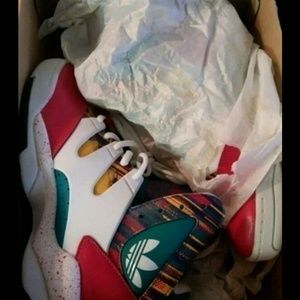 Multi colored adidas