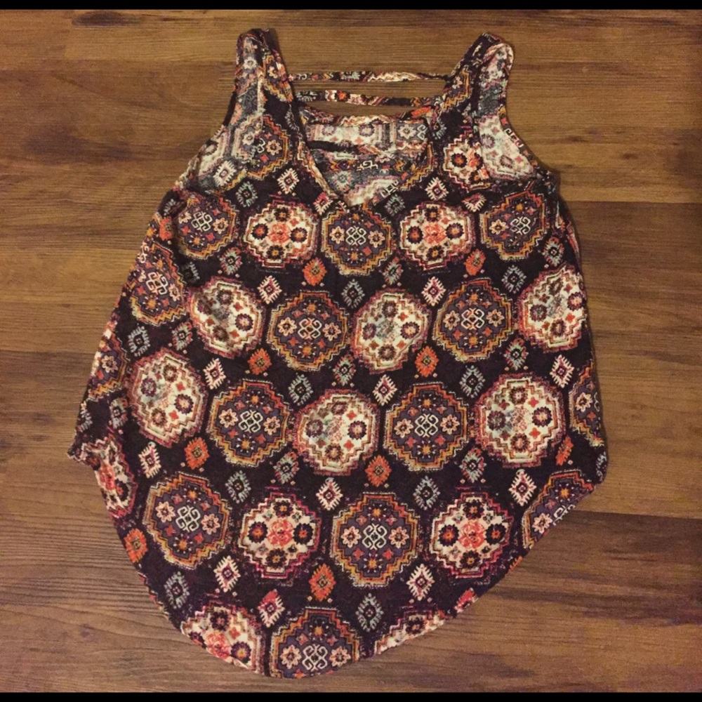 Patterned tank top - Picture 2 of 2