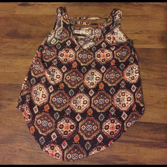 Patterned tank top - Picture 2 of 2