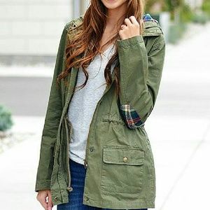Olive colored jacket