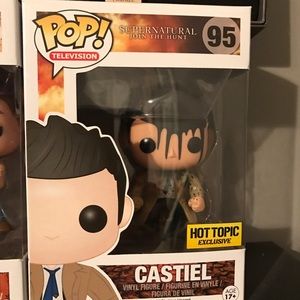 Supernatural Castiel Hot Topic Exclusive Funko Pop