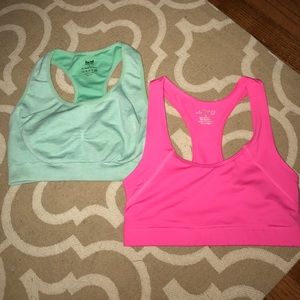 2 Sports Bras! Both size small, EUC
