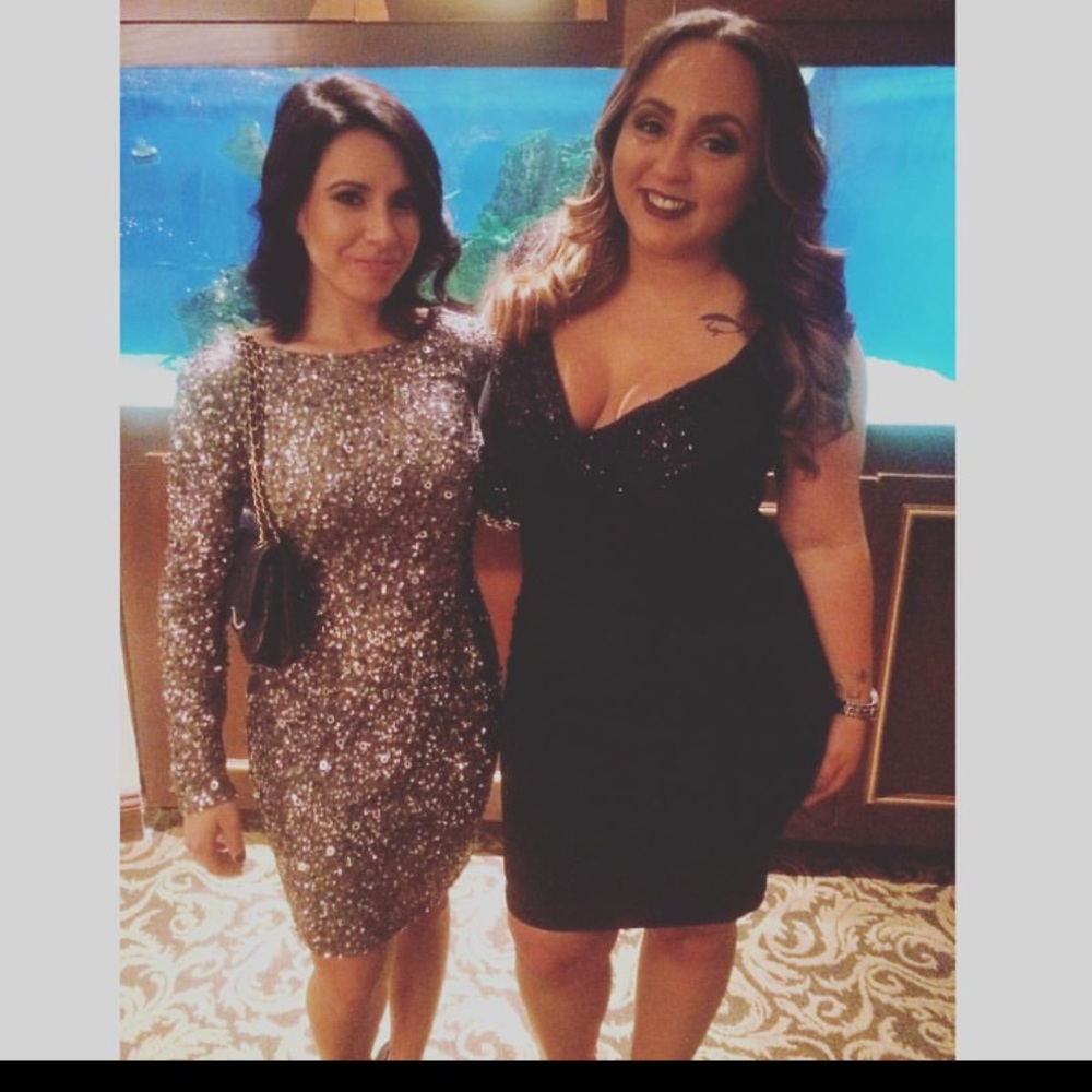 Ralph Lauren sequence dress