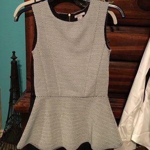 H&M Peplum top