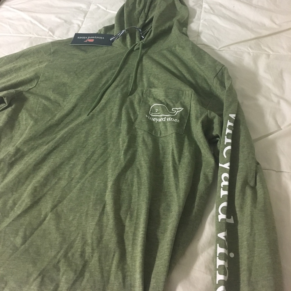 Vineyard vines hooded long sleep shirt size xs