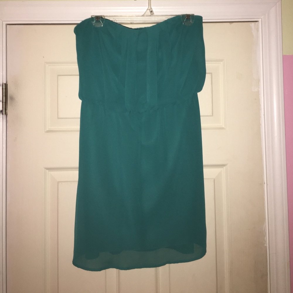 Turquoise dress
