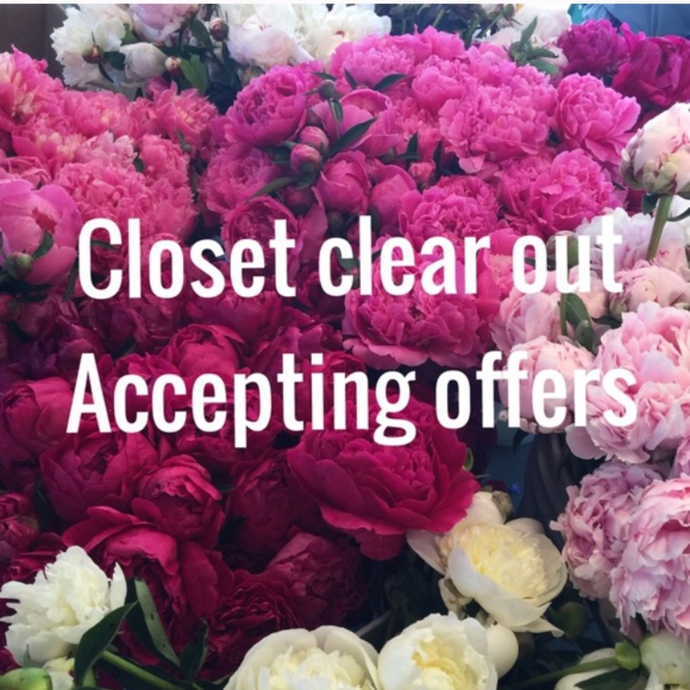 Closet clear out