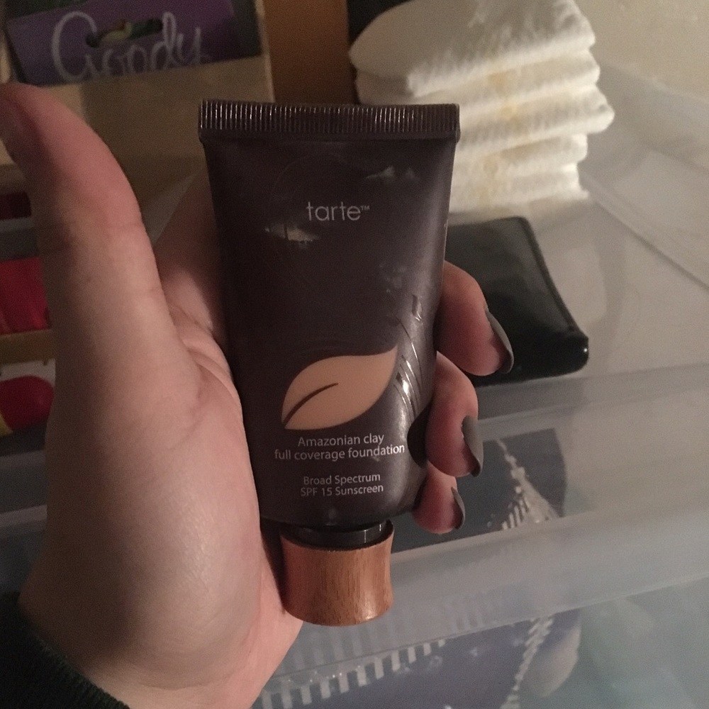Tarte Amazonian Clay Full Coverage Foundation.
