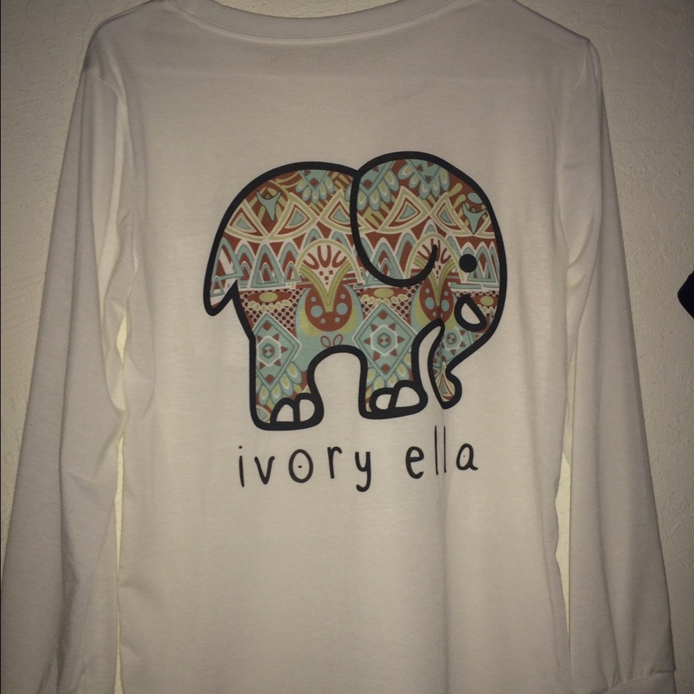 Ivory Ella baseball tee