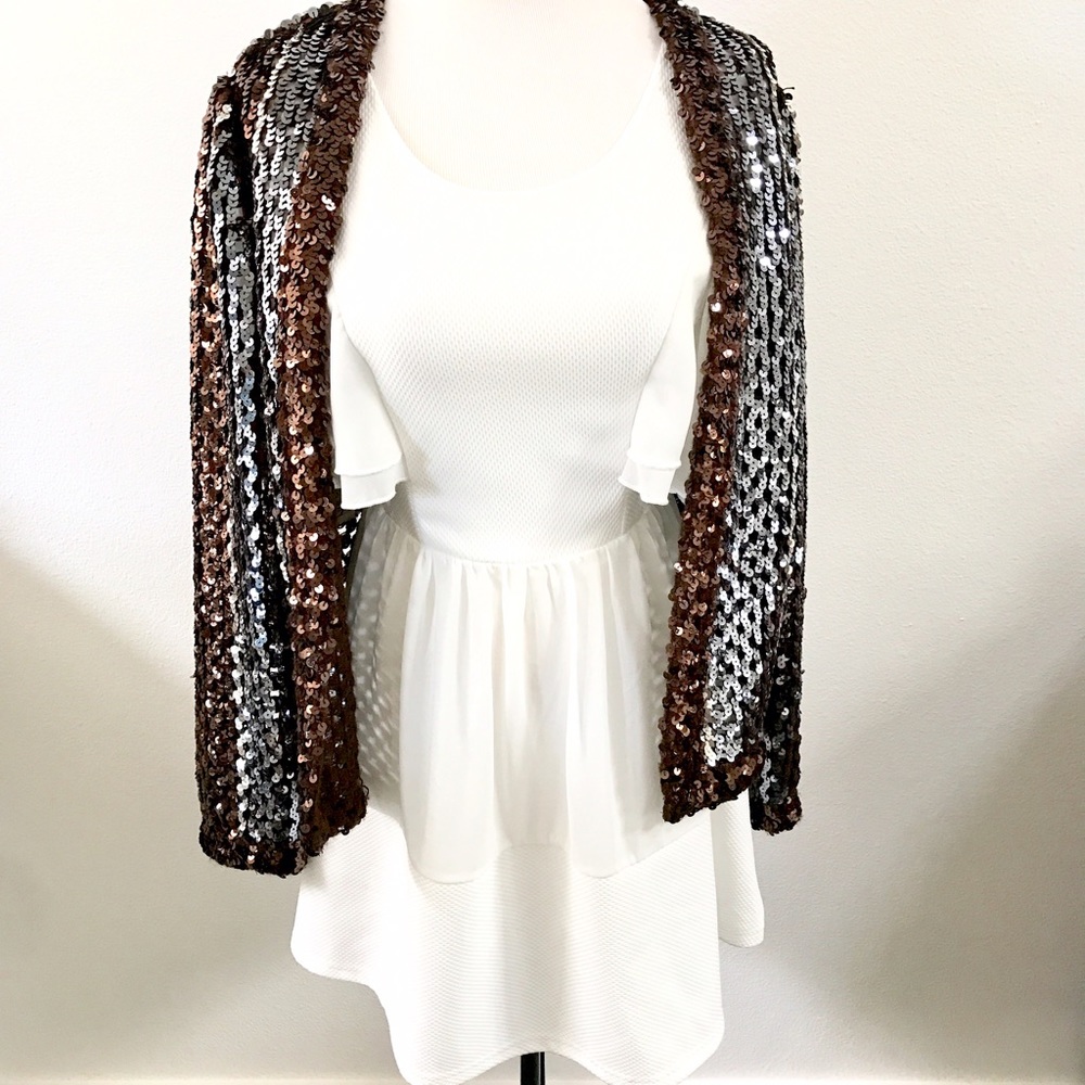 ZARA white cherry dress size small NWT