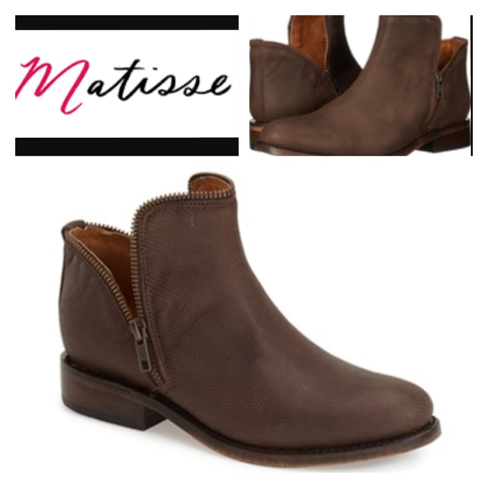 Matisse Zipper Ankle Boot