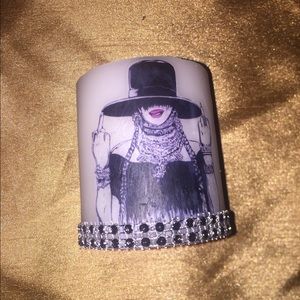 Beyoncé bling candle