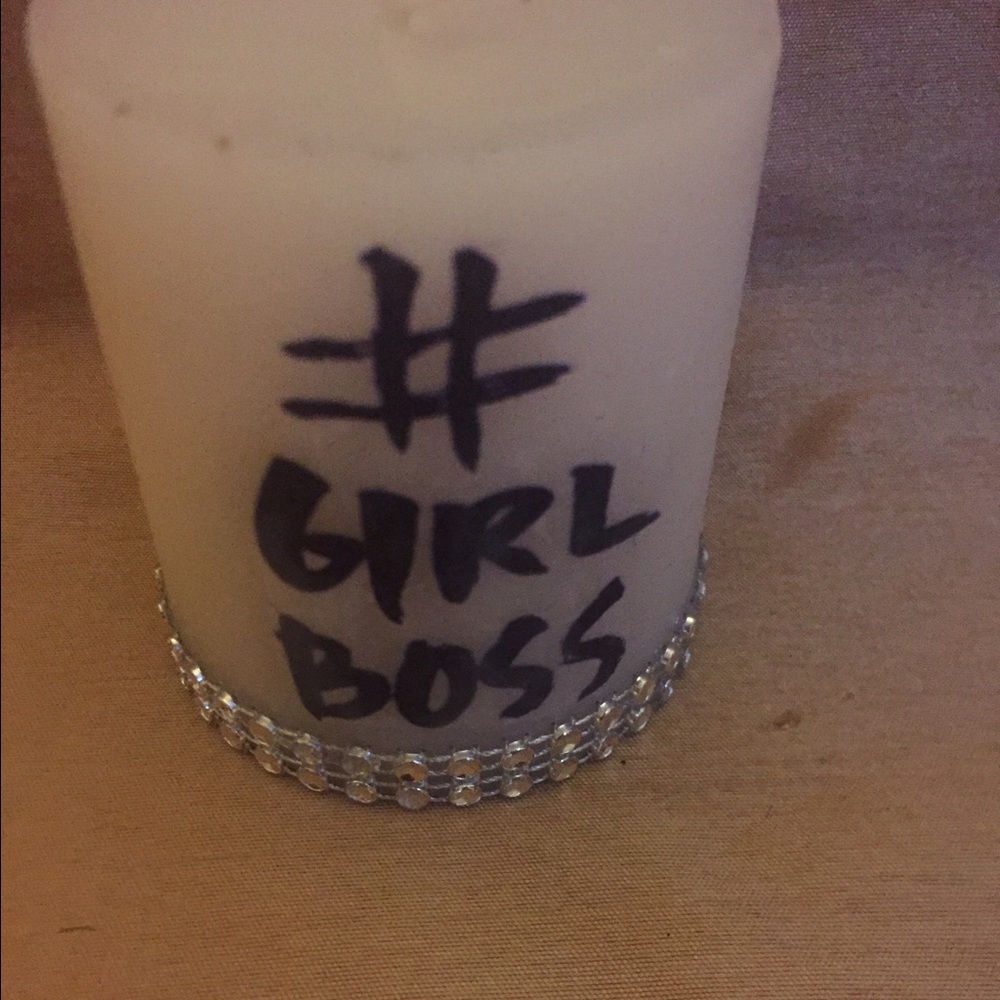 Bling candle.