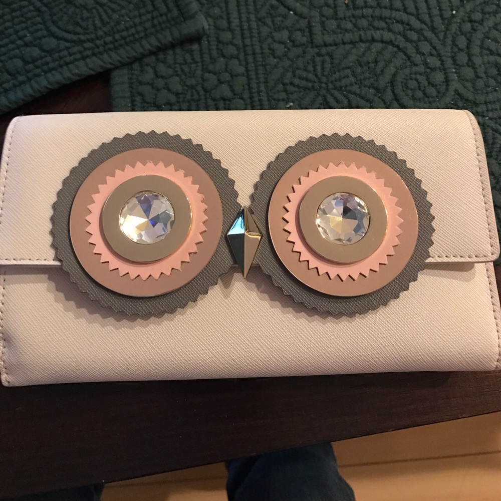 Used Kate spade owl clutch
