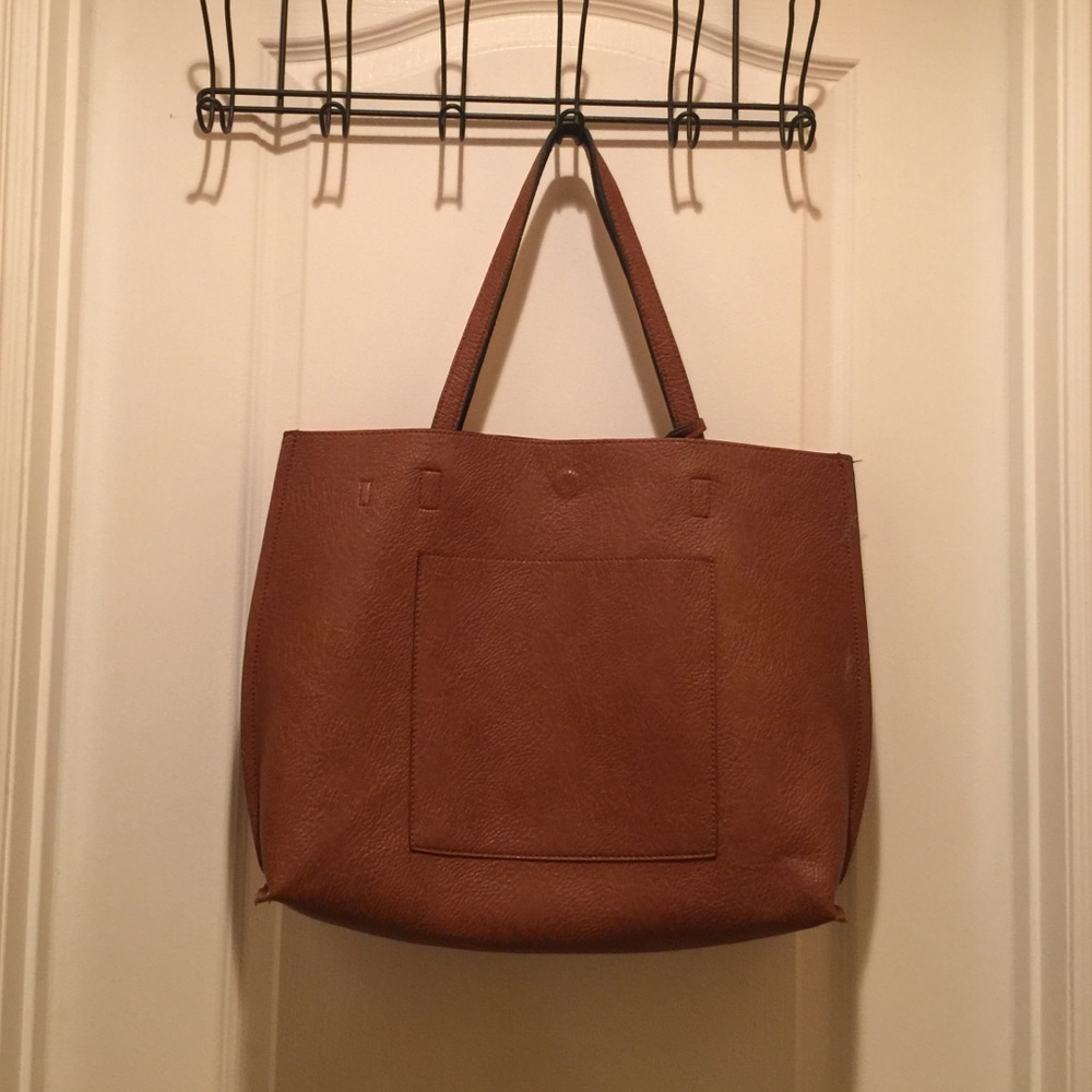Soft brown leather bag!
