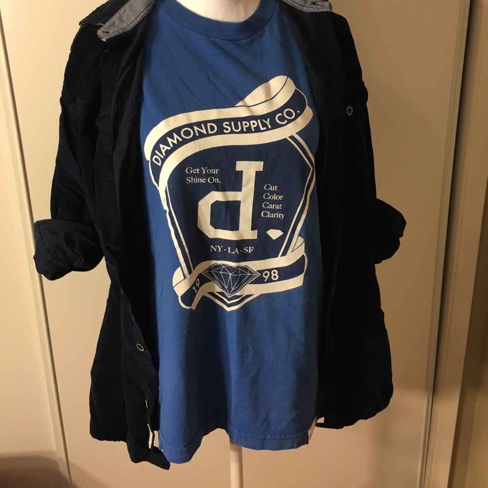 Distressed Diamond Supply Co tee