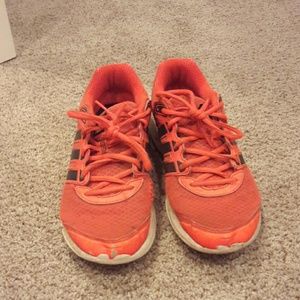 Orange Adidas Running Shoes