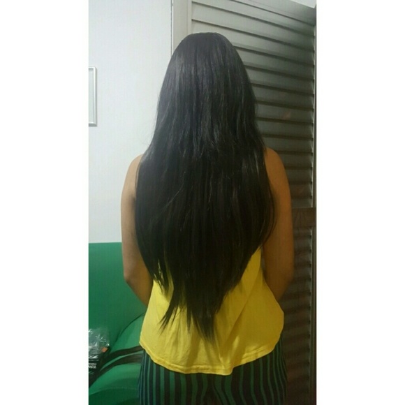 Dark Brown Full Head Clip In Extension