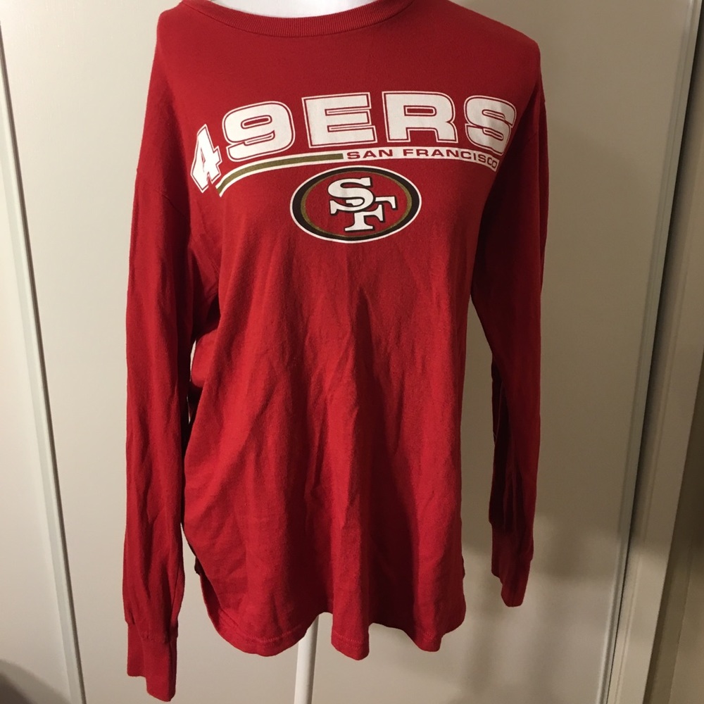 49ers long sleeve shirt