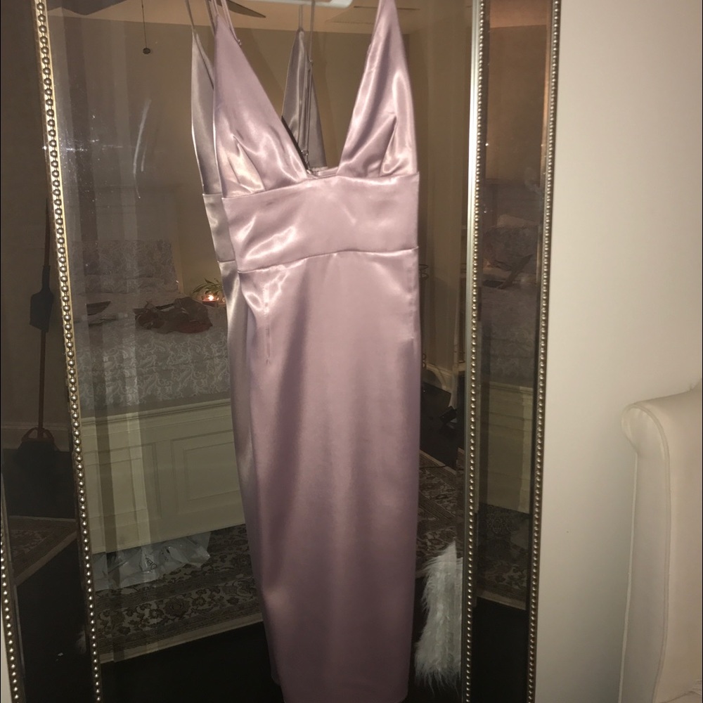 NASTY GAL Satin Dress