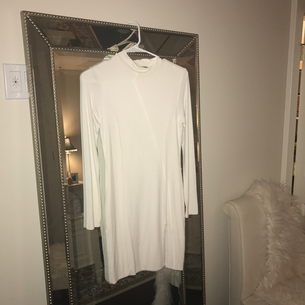 Naked Wardrobe Turtle Neck Mini w/slit