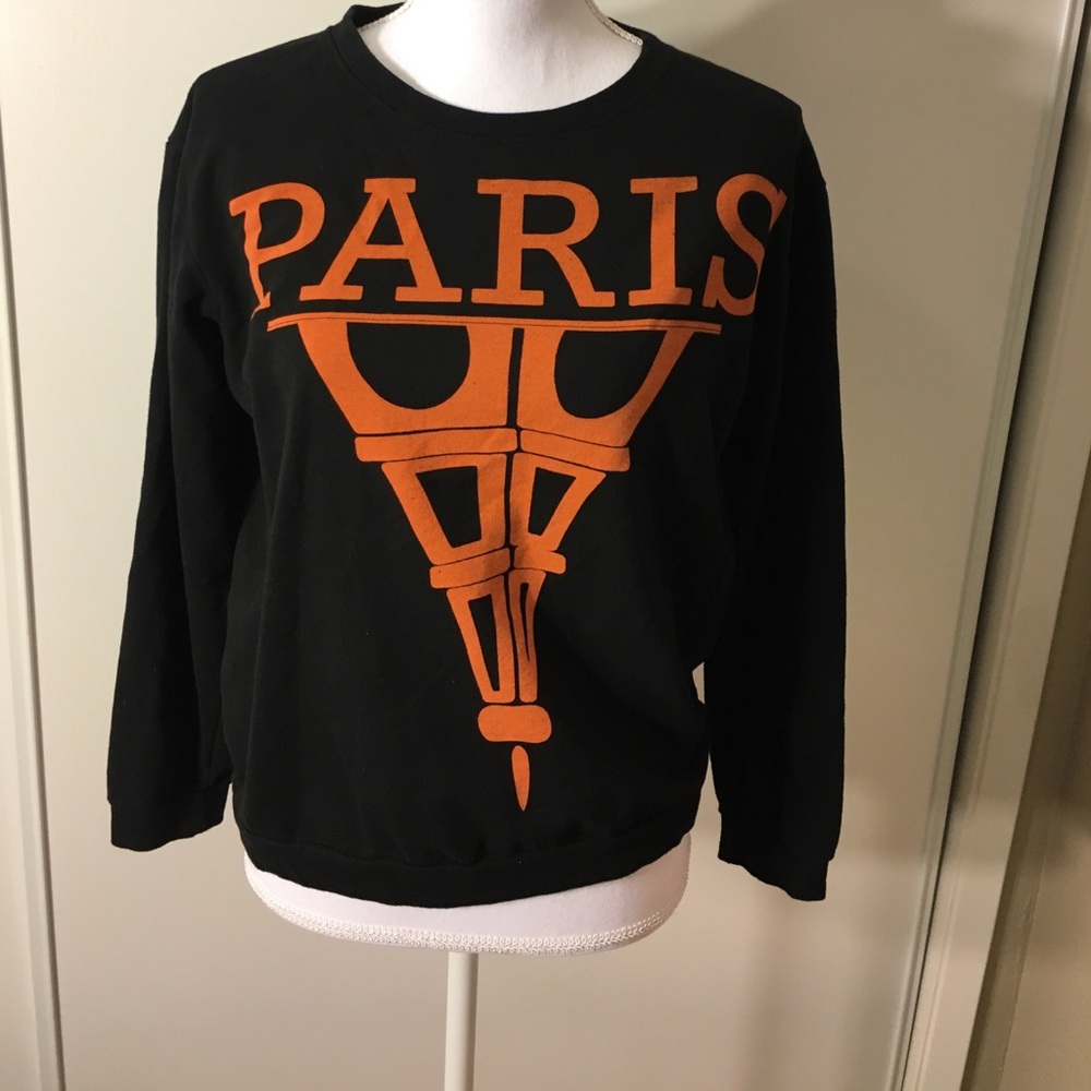 Oversized Paris sweater