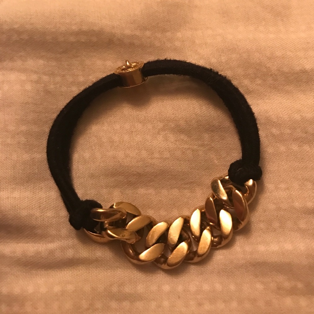 Marc by March Jacobs Black and Gold Bracelet