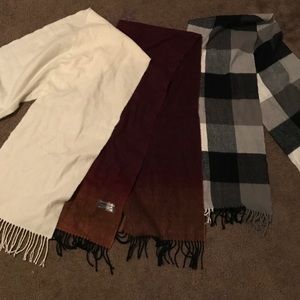 Long fleece scarves