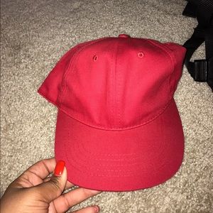 All Red Dad Hat