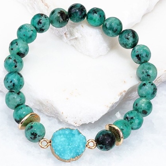Jewelry - 🔥SOLD OUT🔥💎DRUZY STONE BRACELET💎