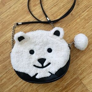 NWOT bear cross body purse
