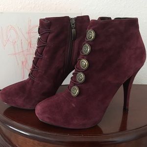 Guess Suede Ankle Booties