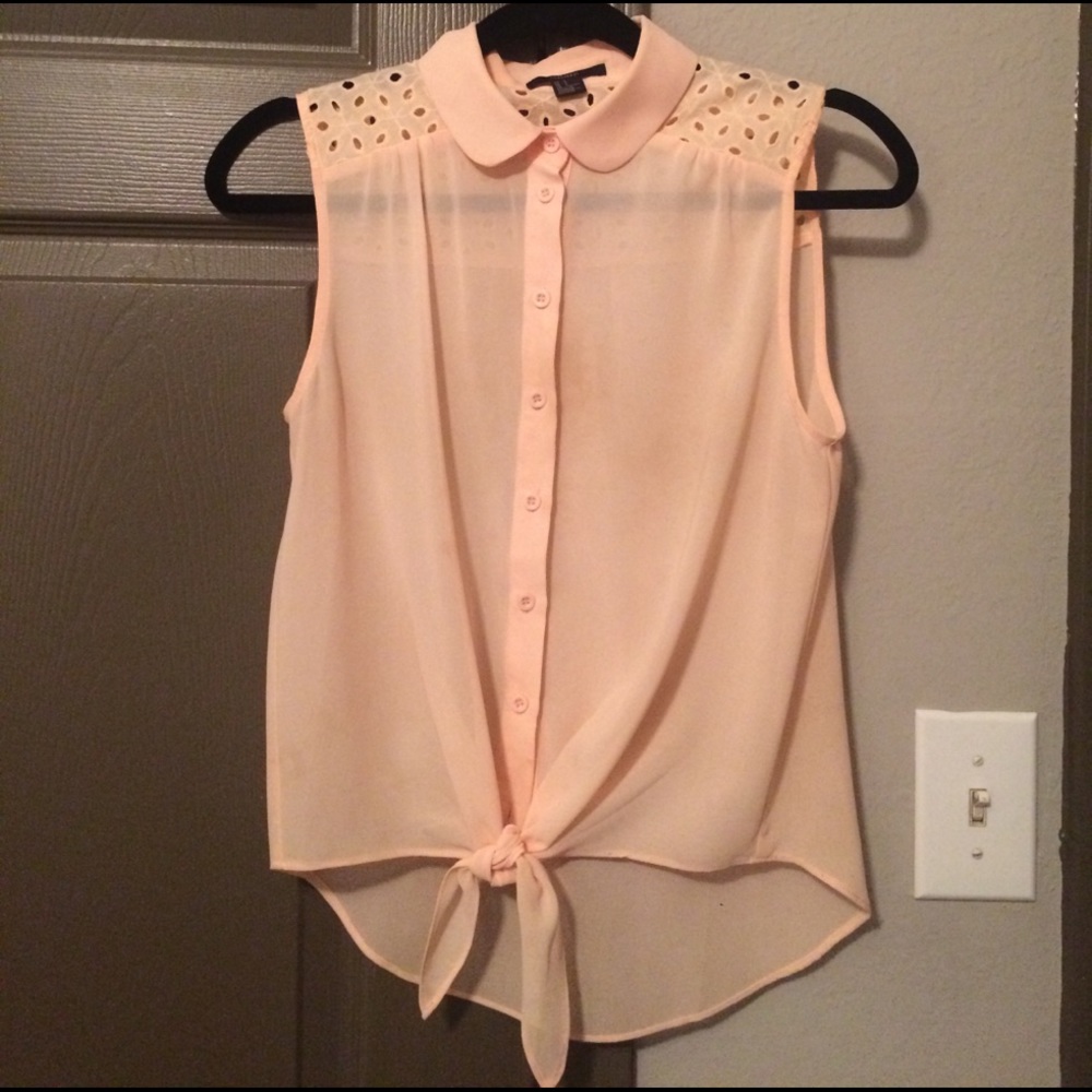Shear Forever 21 blouse