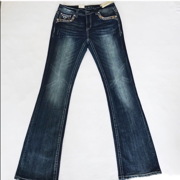 Sz 28🌹Grace in LA Easy fit bootcut jeans - Picture 4 of 5