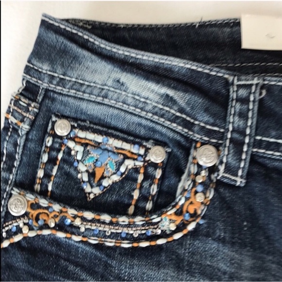 Sz 28🌹Grace in LA Easy fit bootcut jeans - Picture 5 of 5