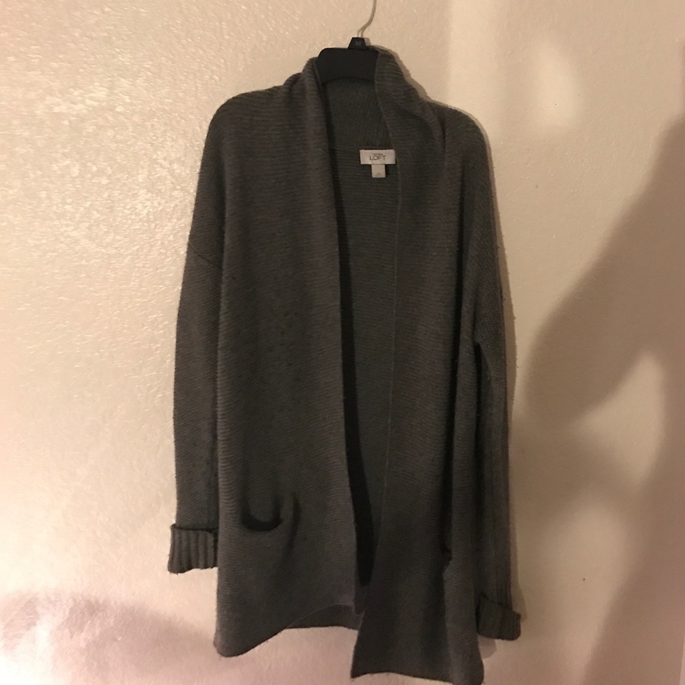 LOFT KNITTED CARDIGAN