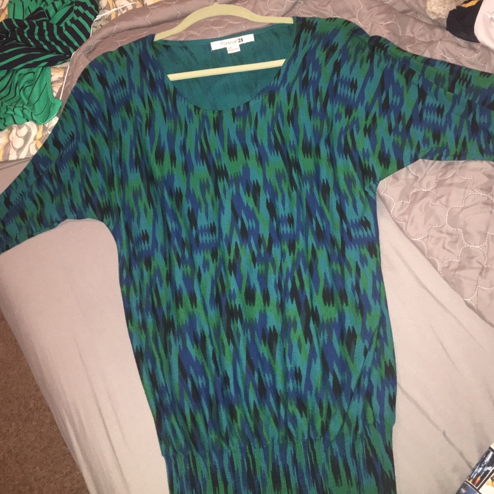 Printed sweater from forever 21