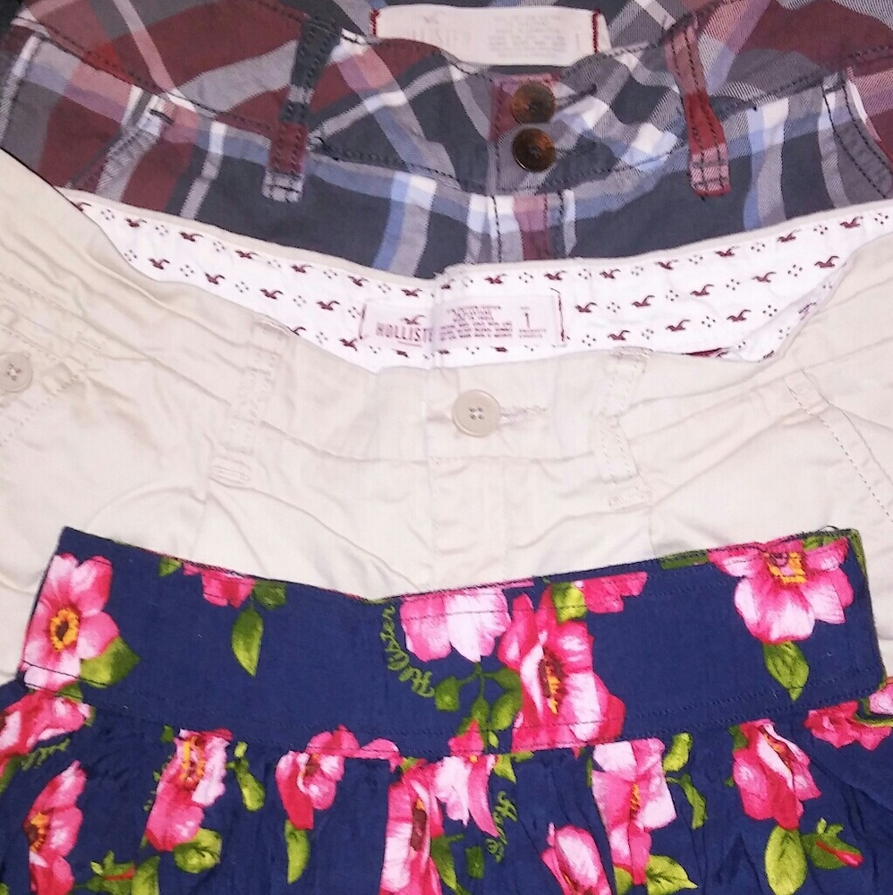 Hollister shorts & 1 Hollister Floral Skirt